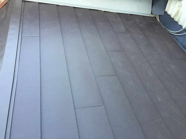 大屋根にガルテクト設置